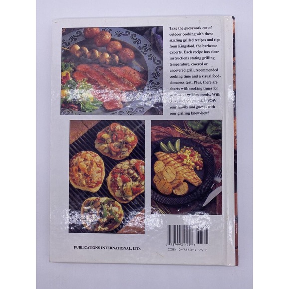KINGSFORD BEST BBQS BRAND HARDCOVER COOKBOOK - Picture 4 of 13